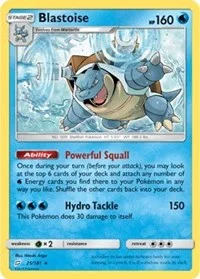 Blastoise | 25/181 (Cracked Ice Holo) | 025/181 | Holofoil | Deck Exclusives