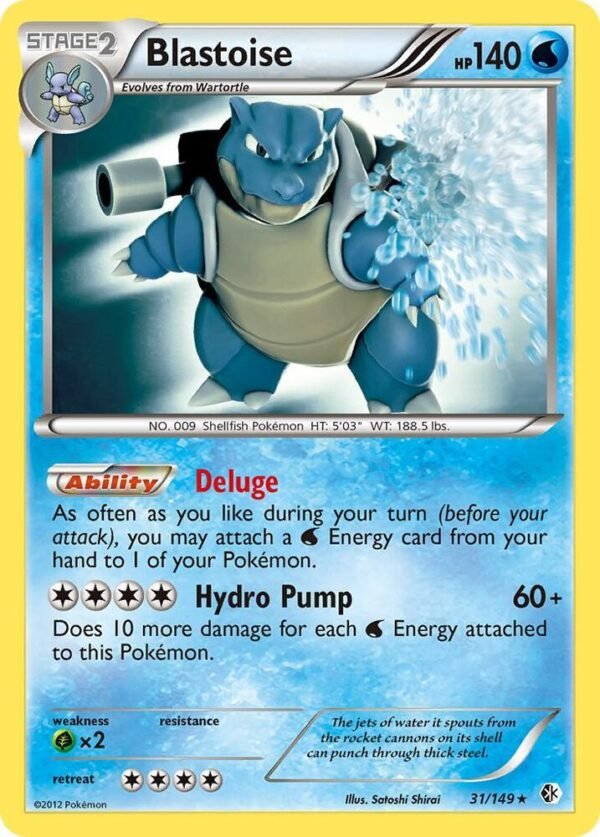 Blastoise 31/149 Normal Boundaries Crossed