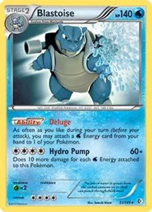 Blastoise | 31/149 (BW Boundaries Crossed) | 031/149 | Normal | Deck Exclusives