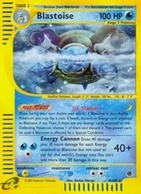 Blastoise (4) | 004/165 | Holofoil | Expedition