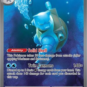 Blastoise ex 200/165 Holofoil SV: Scarlet & Violet 151