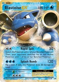 Blastoise EX | 21/108 | Holofoil | XY - Evolutions
