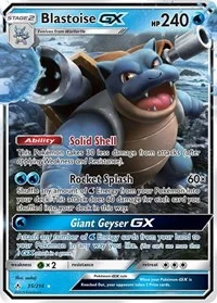 Blastoise GX | 35/214 | Holofoil | SM - Unbroken Bonds