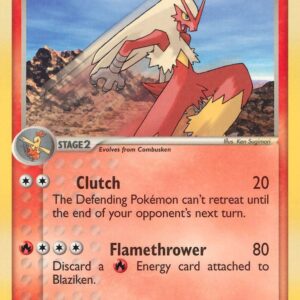 Blaziken 15/109 Reverse Holofoil Ruby and Sapphire Blaziken 15/109 Reverse Holofoil Ruby and Sapphire