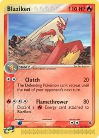 Blaziken | 15/109 | Normal | Ruby and Sapphire