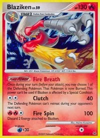 Blaziken | 3/127 | Holofoil | Platinum