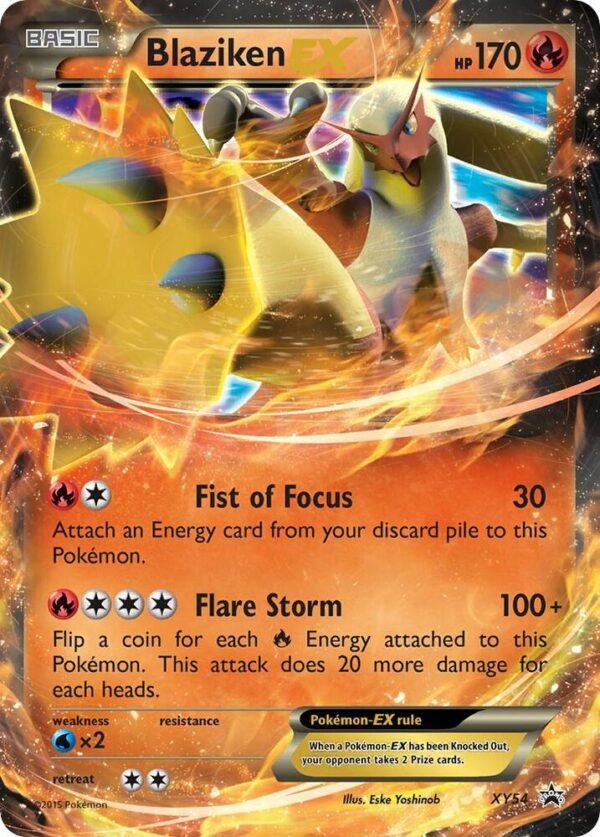 Blaziken EX XY54 Holofoil XY Promos Blaziken EX XY54 Holofoil XY Promos