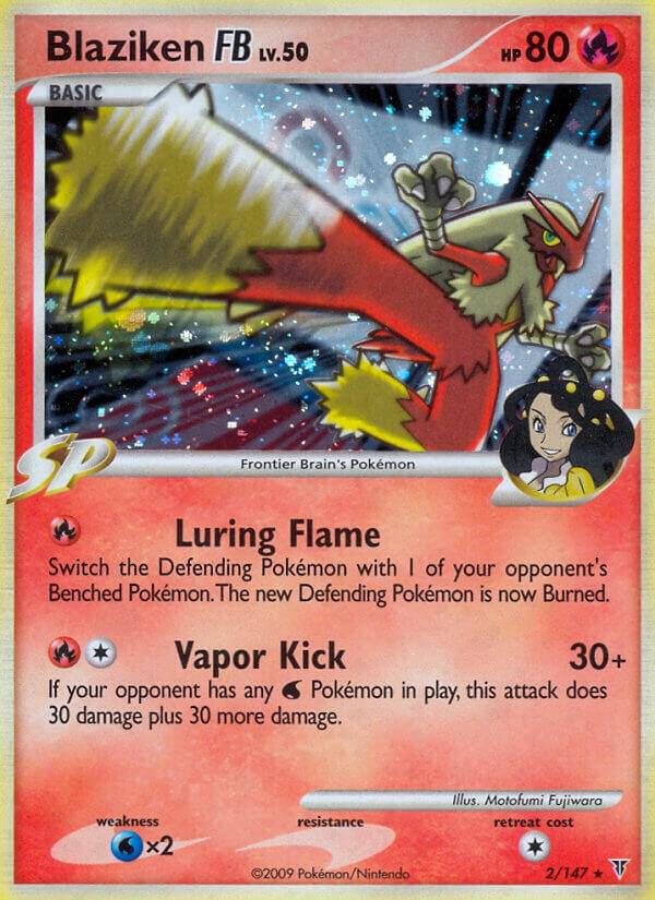 Blaziken FB 2 Reverse Holofoil Supreme Victors