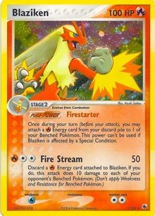 Blaziken (Holo) | 3 | Holofoil | EX Battle Stadium