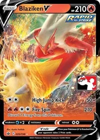 Blaziken V | 020/198 | Holofoil | Prize Pack Series Cards Blaziken V | 020/198 | Holofoil | Prize Pack Series Cards