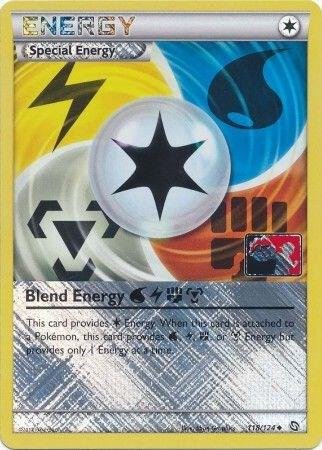 Blend Energy WLFM 118/124 (League Promo) Reverse Holofoil League & Championship Cards