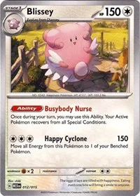 Blissey | 012/015 | Normal | McDonald's Promos 2023