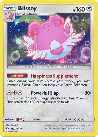 Blissey 153/214 (Cosmos Holo) Holofoil Miscellaneous Cards & Products Blissey 153/214 (Cosmos Holo) Holofoil Miscellaneous Cards & Products