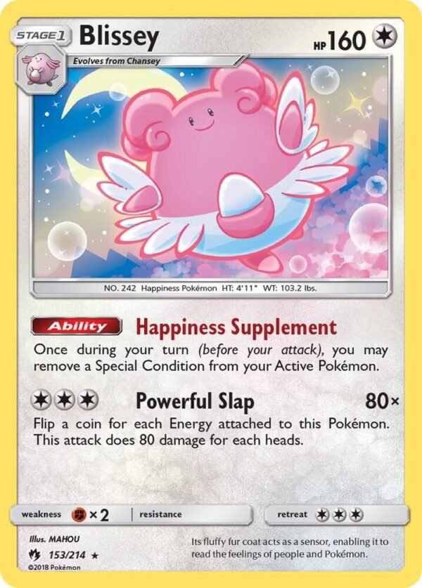 Blissey 153/214 Holofoil SM – Lost Thunder Blissey 153/214 Holofoil SM – Lost Thunder