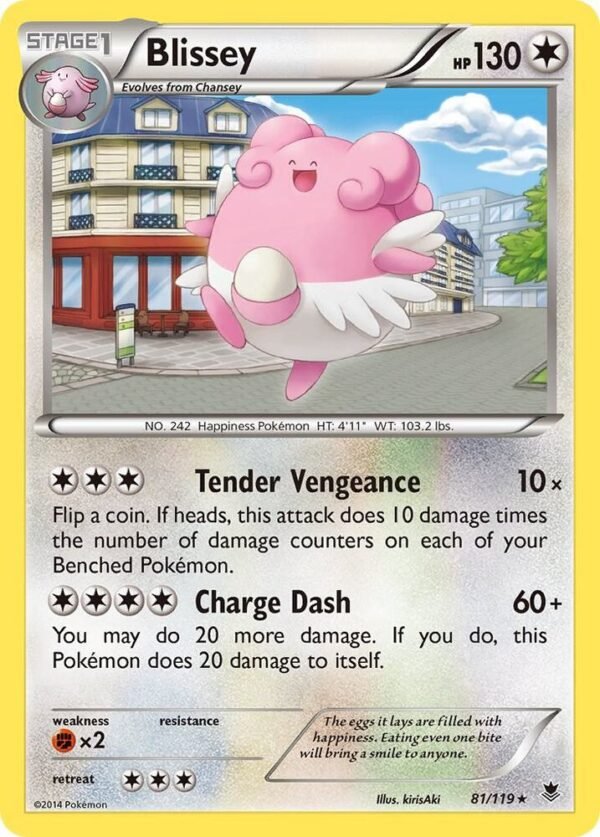 Blissey 81/119 Normal XY – Phantom Forces