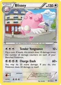Blissey | 81/119 | Normal | XY - Phantom Forces