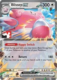 Blissey ex | 134/167 (Cosmos Holo) | Holofoil | Prize Pack Series Cards