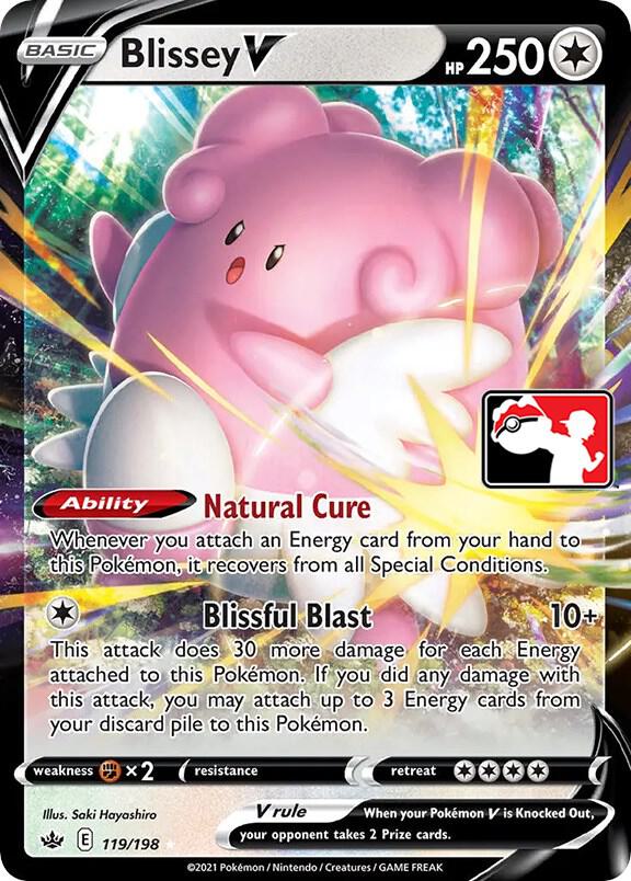 Blissey V 119/198 Holofoil Prize Pack Series Cards