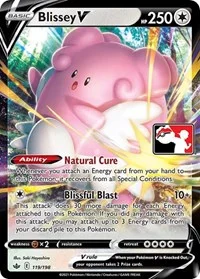 Blissey V | 119/198 | Holofoil | Prize Pack Series Cards