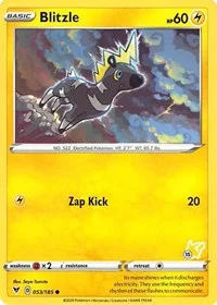 Blitzle | 053/185 (#15 Pikachu Stamped) | Normal | Battle Academy 2022