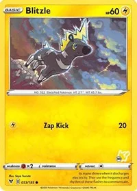 Blitzle | 053/185 (#30 Pikachu Stamped) | Normal | Battle Academy 2022