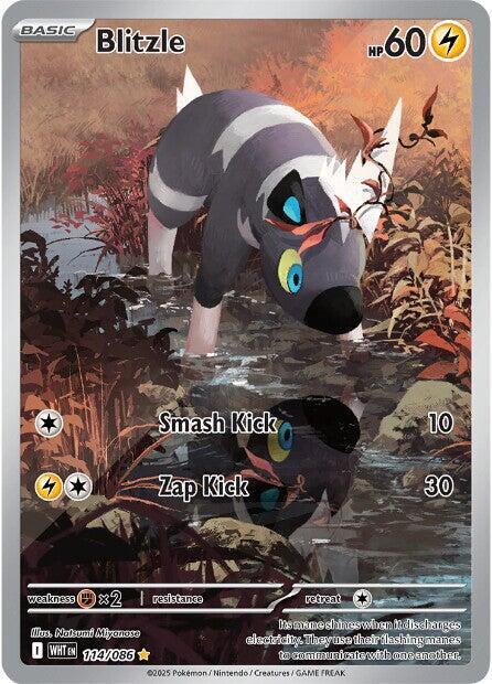 Blitzle 114/086 Holofoil SV: White Flare Blitzle 114/086 Holofoil SV: White Flare