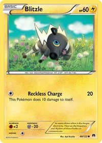 Blitzle | 48/122 | Reverse Holofoil | XY - BREAKpoint