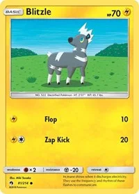 Blitzle | 81/214 | Reverse Holofoil | SM - Lost Thunder