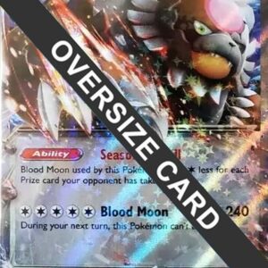 Bloodmoon Ursaluna ex 177 141/167 Holofoil Jumbo Cards