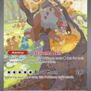 Bloodmoon Ursaluna ex 216/167 Holofoil SV06: Twilight Masquerade