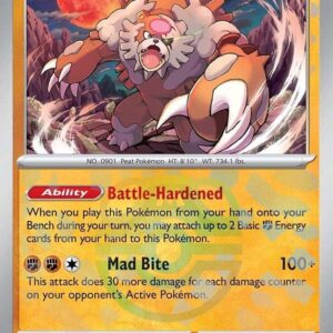 Bloodmoon Ursaluna (Master Ball Pattern) 054/131 Holofoil SV: Prismatic Evolutions Bloodmoon Ursaluna (Master Ball Pattern) 054/131 Holofoil SV: Prismatic Evolutions