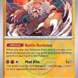 Bloodmoon Ursaluna (Poke Ball Pattern) 054/131 Holofoil SV: Prismatic Evolutions Bloodmoon Ursaluna (Poke Ball Pattern) 054/131 Holofoil SV: Prismatic Evolutions