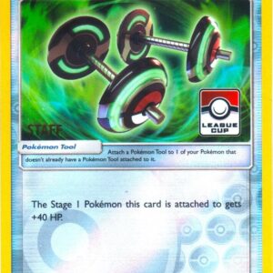 Bodybuilding Dumbbells 113/147 (League Cup) [Staff] Reverse Holofoil League & Championship Cards