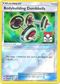 Bodybuilding Dumbbells | 113/147 (League Cup) | Reverse Holofoil | League & Championship Cards Bodybuilding Dumbbells | 113/147 (League Cup) | Reverse Holofoil | League & Championship Cards