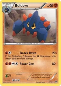 Boldore (51) | 51/98 | Reverse Holofoil | Emerging Powers