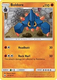 Boldore | 70/149 | Reverse Holofoil | SM Base Set