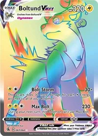 Boltund VMAX (Secret) | 267/264 | Holofoil | SWSH08: Fusion Strike