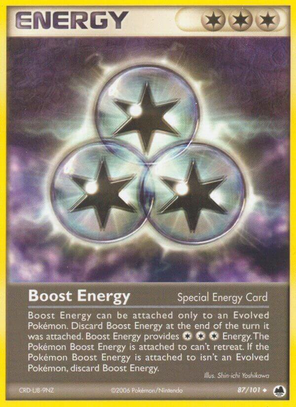 Boost Energy 87/101 Reverse Holofoil Dragon Frontiers