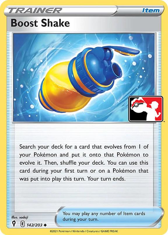 Boost Shake 142/203 Normal Prize Pack Series Cards