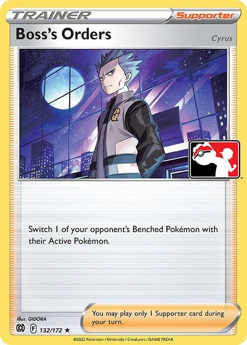 Boss’s Orders 132/172 Holofoil Prize Pack Series Cards Boss’s Orders 132/172 Holofoil Prize Pack Series Cards