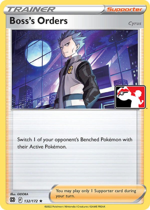 Boss’s Orders 132/172 Holofoil Prize Pack Series Cards Boss’s Orders 132/172 Holofoil Prize Pack Series Cards