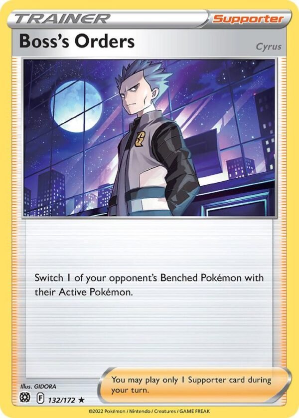 Boss’s Orders 132/172 Normal Deck Exclusives Boss’s Orders 132/172 Normal Deck Exclusives