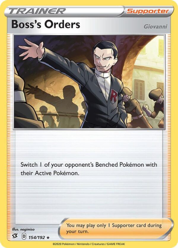 Boss’s Orders 154/192 Normal Deck Exclusives