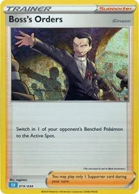 Boss's Orders (CLB) | 019/034 | Holofoil | Trading Card Game Classic