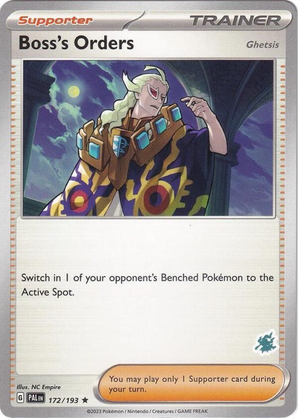 Boss’s Orders Darkrai Deck 172/193 Normal Battle Academy 2024