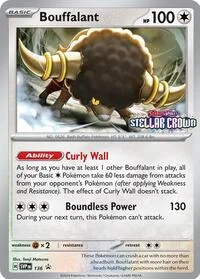 Bouffalant | 136 | Holofoil | SV: Scarlet & Violet Promo Cards