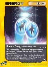 Bounce Energy | 142/144 | Reverse Holofoil | Skyridge Bounce Energy | 142/144 | Reverse Holofoil | Skyridge