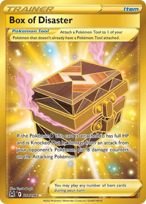 Box of Disaster (Secret) 214/196 Holofoil SWSH11: Lost Origin