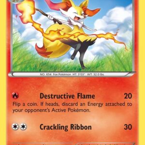 Braixen 12/124 Normal XY – Fates Collide Braixen 12/124 Normal XY – Fates Collide