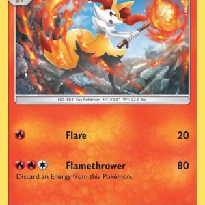 Braixen 16/131 Normal SM – Forbidden Light